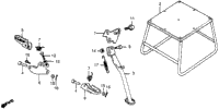 Main Stand + Side Stand + Footpegs