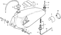 Fuel Tank + Fuel Valve