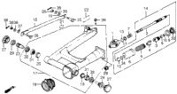 Swingarm + Drive Shaft