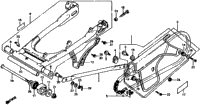 Swingarm + Chain Case