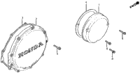 Clutch Cover + Right Crankcase Cover