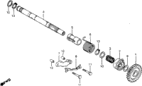 Kick Starter Spindle 82