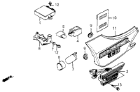 Left Side Cover + Igniter Unit