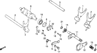 Shift Drum + Shift Fork