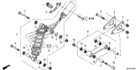 Rear Shock Absorber (Cbr600ra)