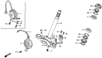 Steering Stem + Horn
