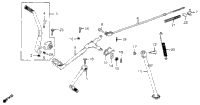 Pedal + Kick Starter Arm