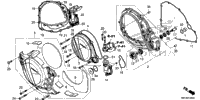RIGHT CRANKCASE COVER / WATER PUMP