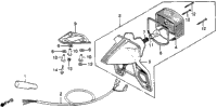 Xl500s Taillight 79-81