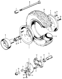 Front Wheel + Panel