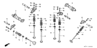 Camshaft + Valve
