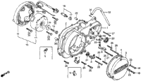 Left Crankcase Cover + Alternator