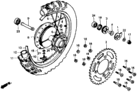 Rear Wheel 84-89