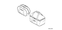 Deluxe Saddlebag@Trunk Liner Set