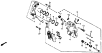 Cb750k Front Brake Caliper 1 82
