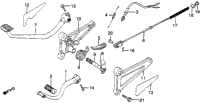 Shift Pedal + Brake Pedal