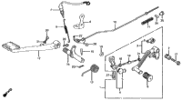 Gearshift Pedal + Brake Pedal