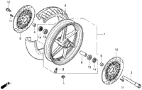 F3 Front Wheel 95-96