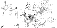 Wire Harness (Crf300lr/Lra)