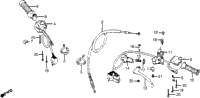Control Levers + Switch + Cable