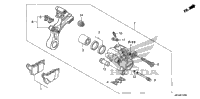 Rear Brake Caliper (Cbr600rr)