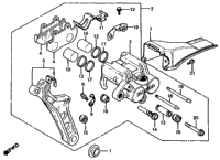 Rear Brake Caliper