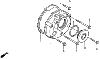 Left Crankcase Cover