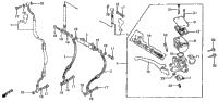 Front Brake Master Cylinder 81-82