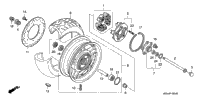 Rear Wheel (Vtx1800f)