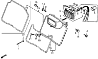 Headlight + Headlight Case