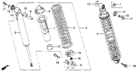 Rear Shock Absorber 78-81