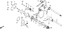Cm450a Gearshift Drum + Gearshift Arm