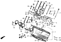 Cylinder Head (Rr.) 89-90
