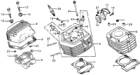 Cylinder Head + Cylinder