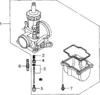 Carburetor O.P. Parts Kit