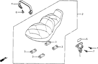 Vt500c Seat 85-86