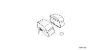 Leather Saddlebags (18L) (Plain)