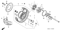 Rear Wheel (Vtx1300s)