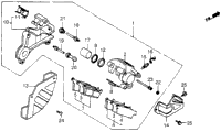 Rr. Brake Caliper