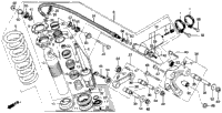 Rear Shock Absorber 86-88