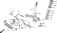 Steering Stem + Horn