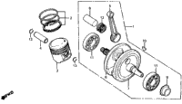 Crankshaft + Piston