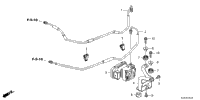 Abs Modulator@Brake Pipe