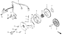 Pulse Generator + Starter Clutch