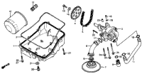 Oil Filter + Oil Pan + Oil Pump