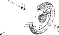 Front Wheel 82-83