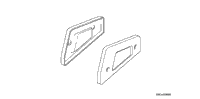 Floorboard Lower Cover (Passenger) (Chrome)