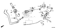 Handle Lever@Switch@Cable