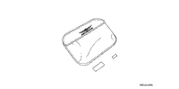 Saddlebag Lid Organizer (W/Gl Logo)