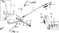 Kick Starter Arm + Shift Pedals + Brake Pedals